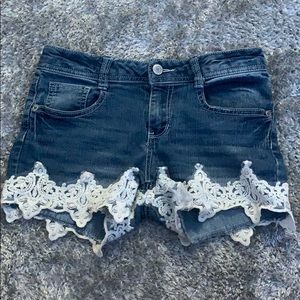 Jean shorts